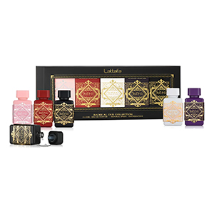 Lattafa Badee Al Oud Collection – Kit com 5 perfumes de 5ml